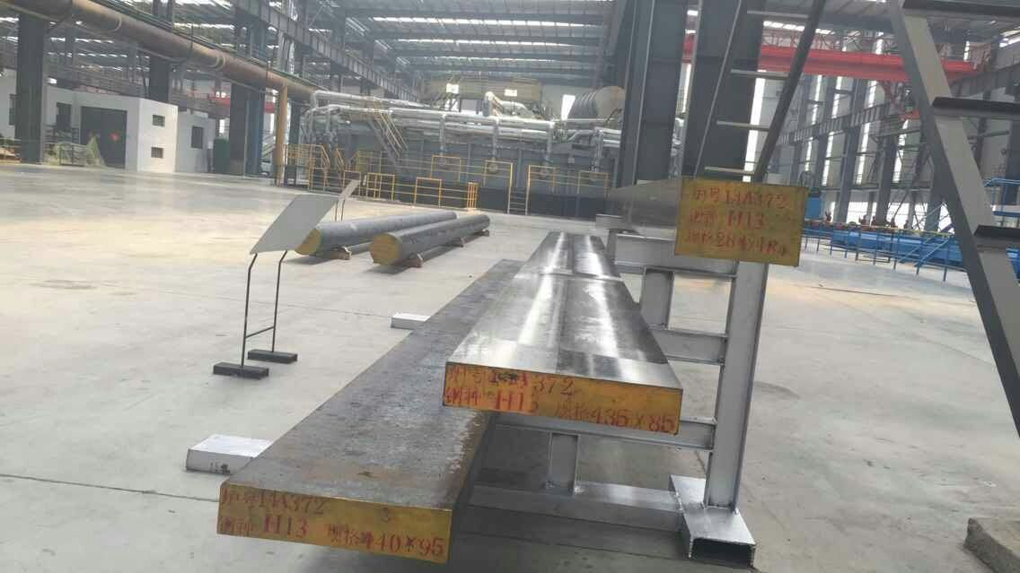 H13 電渣鋼鍛圓、H13熱作模具鋼、電渣重熔鍛方鋼、航空方鋼鍛件、模具鋼鍛圓、H13R超細化處理電渣鍛件